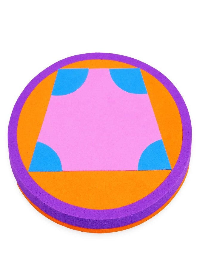 SquareDrop Angle Property of Cyclic Quadrilateral - Geometry -Mathematics - Brain Boosting Mathematical Activities for Age 5+ Years Old Kids - DIY Mathematics Activity Kit - Image 2
